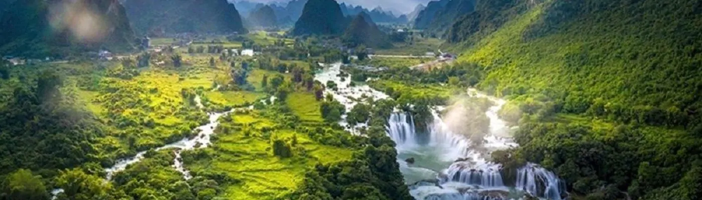 Ban Gioc Waterfalls in Cao Bang