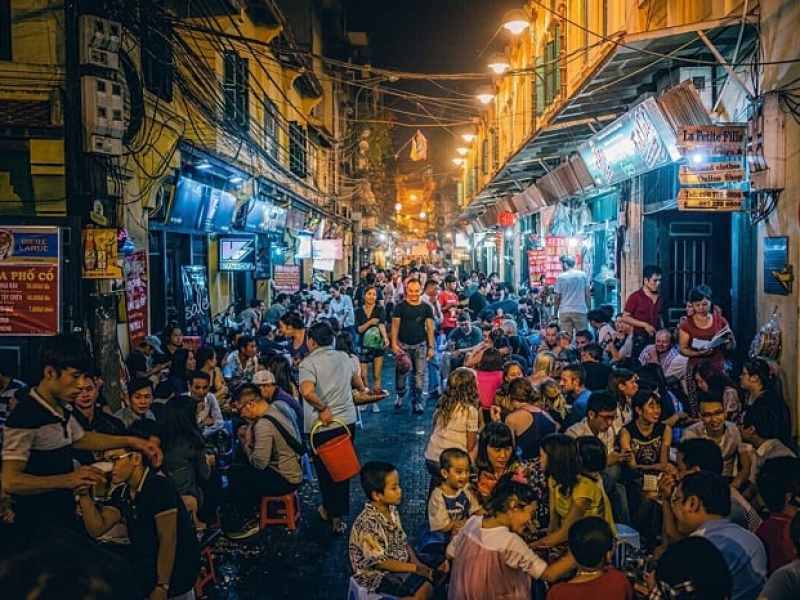 Ta Hien Street in Hanoi old quarter | Hanoi bar street 2025 Ta Hien Street in Hanoi old quarter | Hanoi bar street 2025