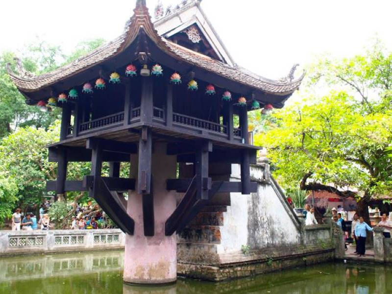 One Pillar Pagoda-Source: Collected One Pillar Pagoda-Source: Collected