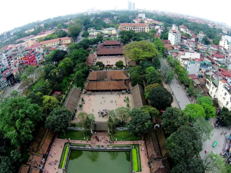 The Temple of Literature was founded nearly a thousand years ago (Source: Collected)