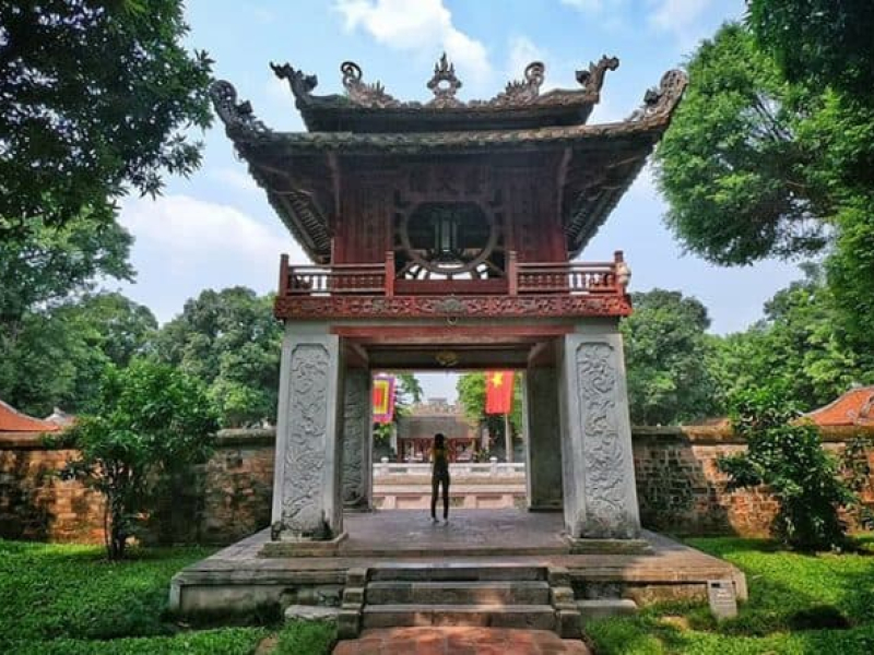 Temple of Literature in Hanoi - Source: Collected Temple of Literature in Hanoi - Source: Collected