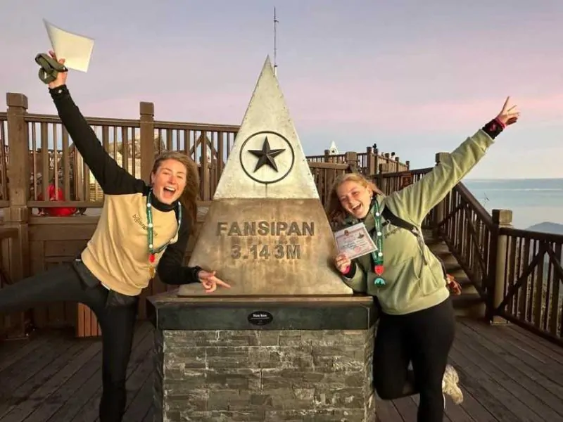 Fansipan Mountain in Sapa, Vietnam