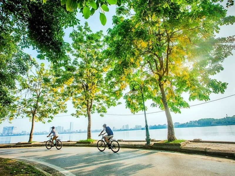 The origin of West Lake in Hanoi (Source: Collected)