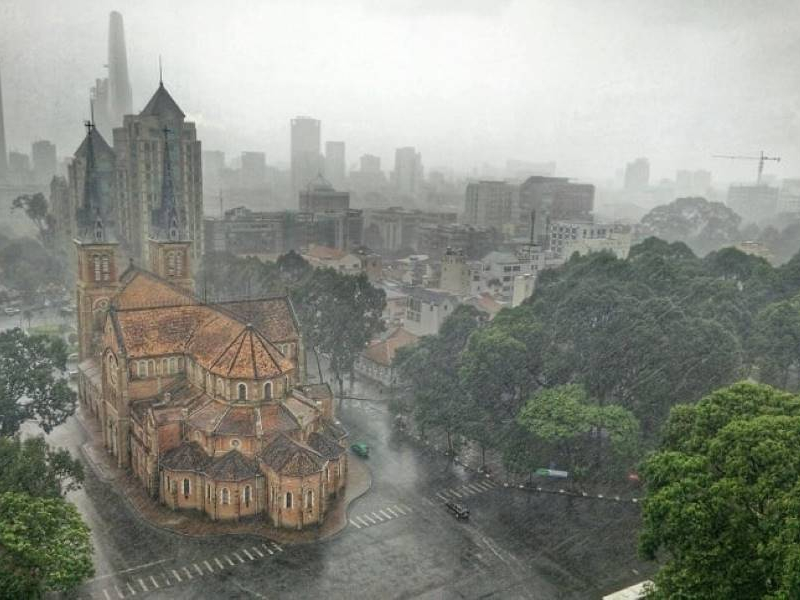 The Weather in Saigon in the Wet Season (May – November)-Source: Collected