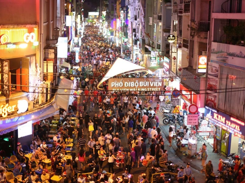 Bui Vien Street: Nightlife Heaven for the Youth in Saigon