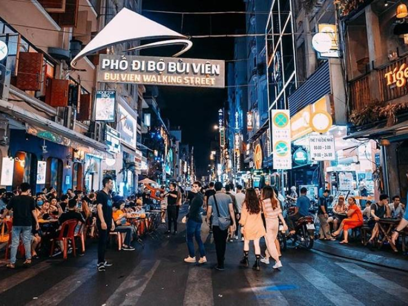 Explore Bui Vien Walking Street