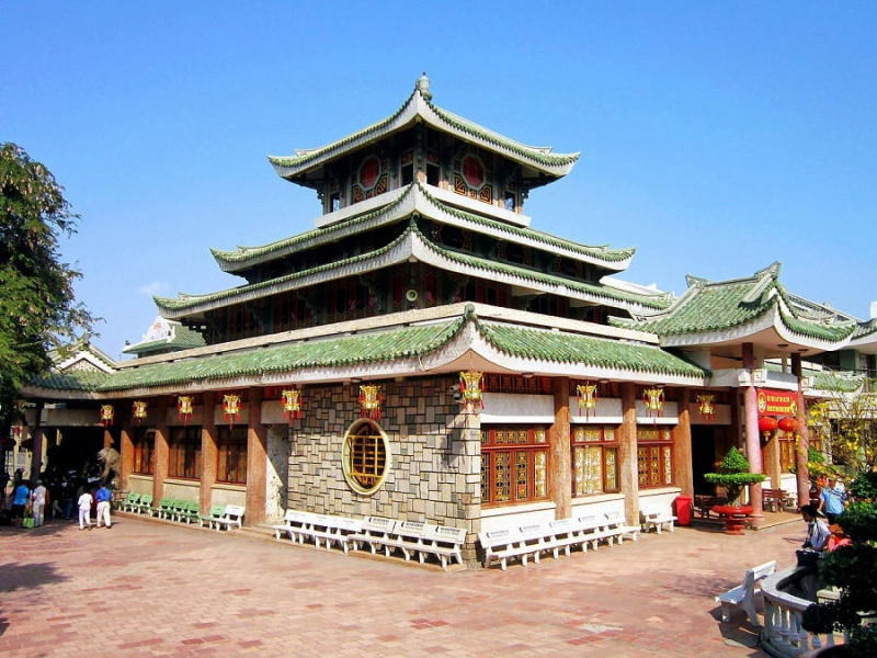 Ba Chua Xu Temple is a revered Chau Doc temple (Source: Collected) Ba Chua Xu Temple is a revered Chau Doc temple (Source: Collected)
