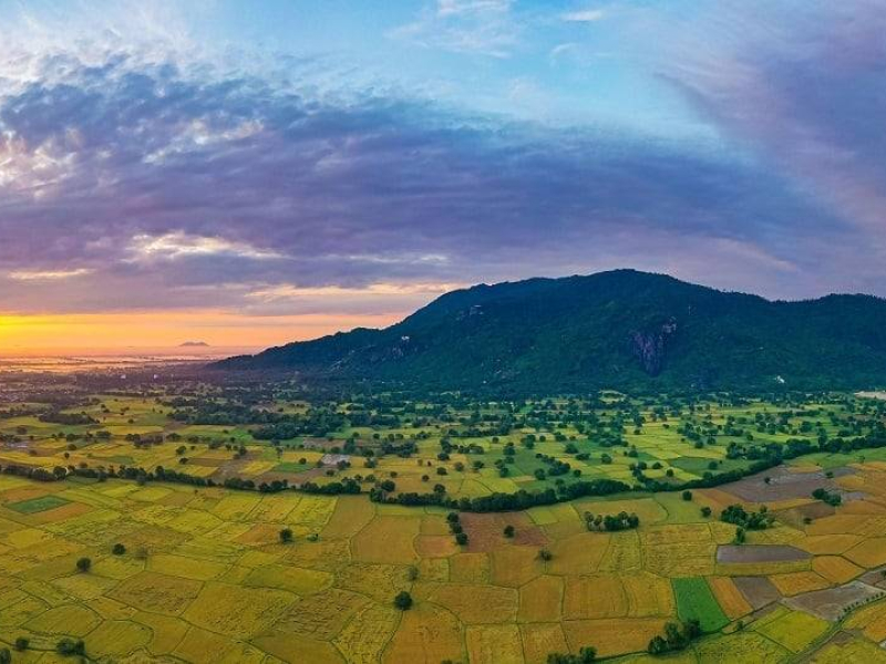 The peaceful atmosphere of An Giang (Source: Collected) The peaceful atmosphere of An Giang (Source: Collected)