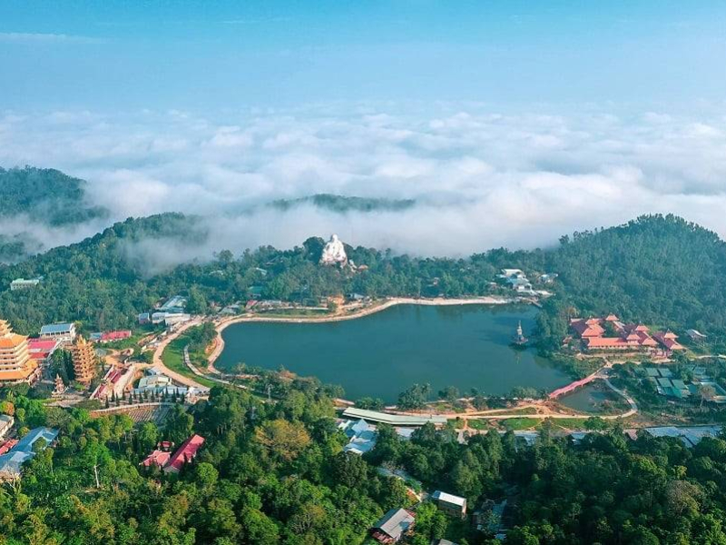 The Seven Mountains are extremely famous in An Giang (Source: Collected) The Seven Mountains are extremely famous in An Giang (Source: Collected)
