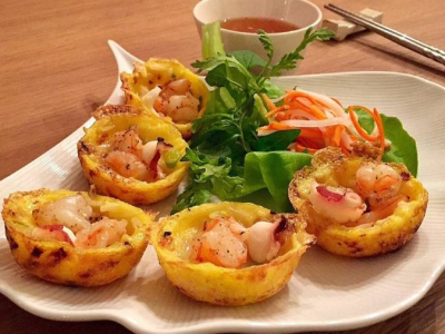 A delectable dish of banh khot An Giang (Source: Collected) A delectable dish of banh khot An Giang (Source: Collected)