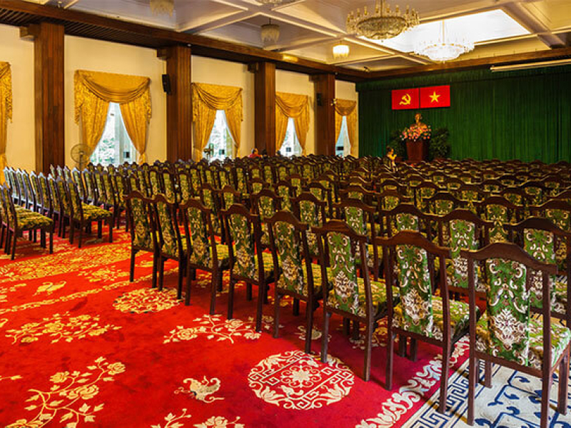 Inside the Reunification Palace (Source: Collected) Inside the Reunification Palace (Source: Collected)