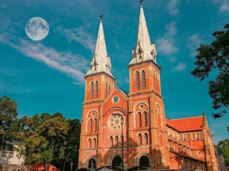 Design of Saigon's Notre Dame Cathedral