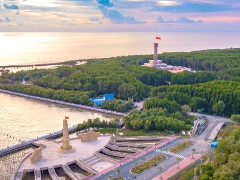 Comprehensive Guide to Phu Quoc Island, Vietnam Flag tower on a green coastal headland at sunset