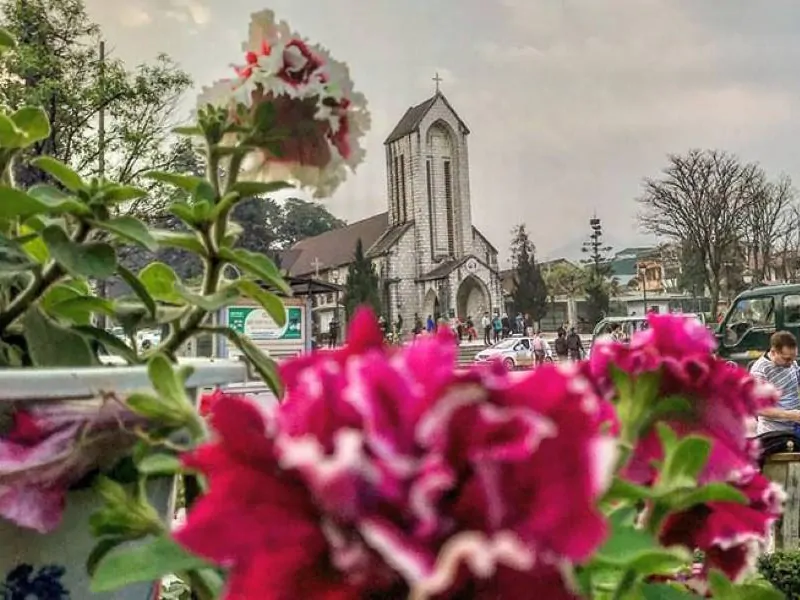 Unique Beauty of Sapa Church Unique Beauty of Sapa Church