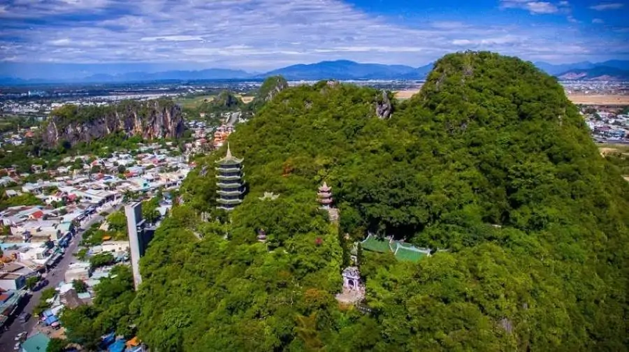 The Five Marble Mountains