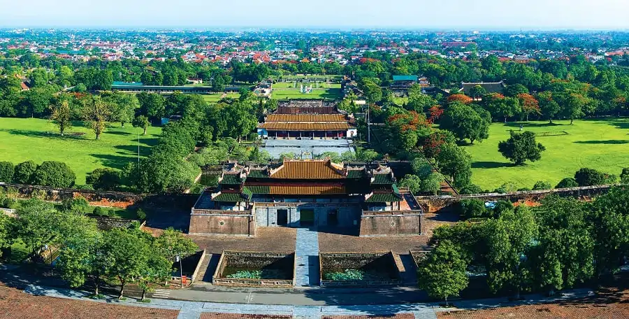Thai Hoa Palace (Throne Palace) in Hue Citadel