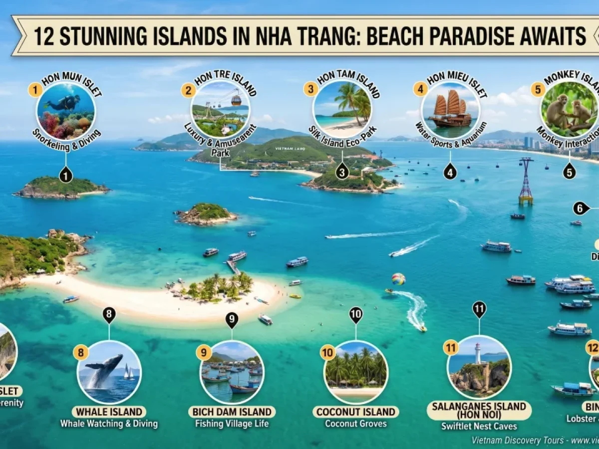 12 Stunning Islands in Nha Trang: Beach Paradise Awaits