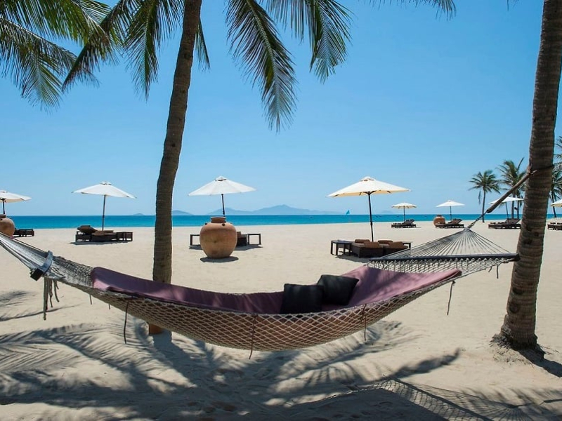 An Bang Beach is an ideal destination for visitors to relax their mind