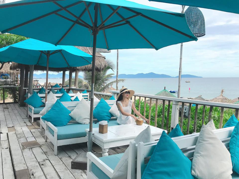 Taking photos at The Deck House