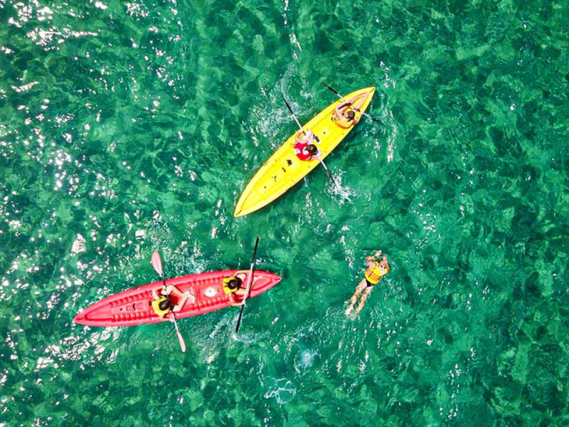 Fingernail Island is accessible from An Thoi Port (Source: Collected) Fingernail Island is accessible from An Thoi Port (Source: Collected)