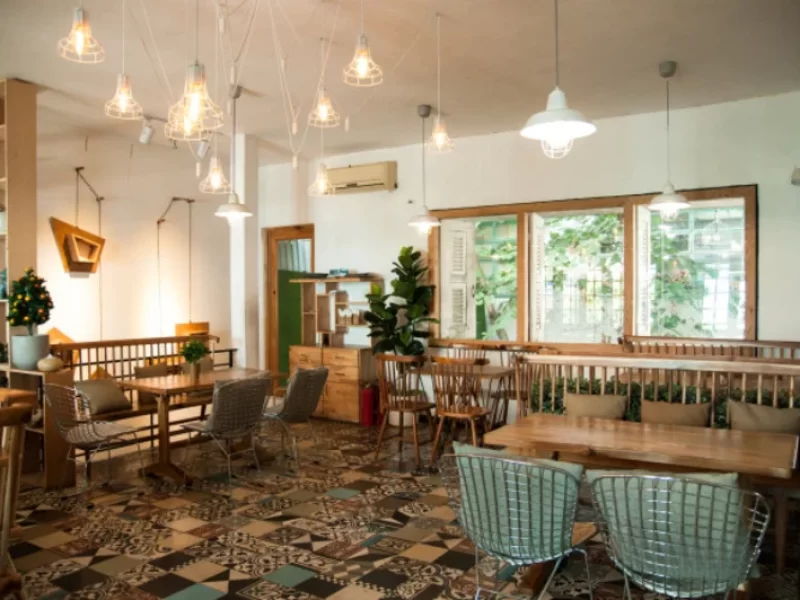 The space inside Oromio coffee is extremely cozy (Source: Collected)