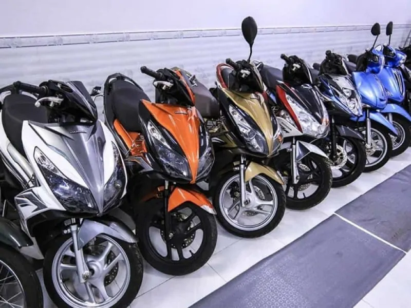 Song Han motorbike rental offers delivery service at the airport (Source: Collected) Song Han motorbike rental offers delivery service at the airport (Source: Collected)