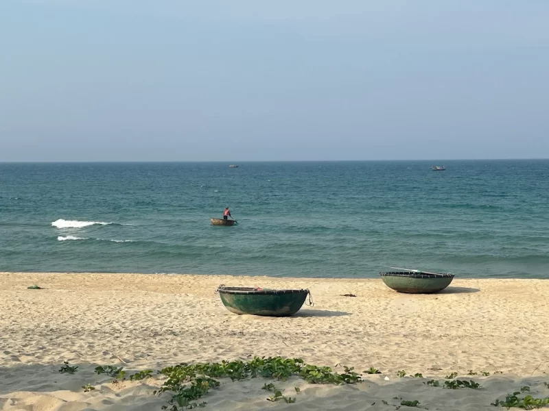 Ha My Beach - a tranquil beach near Hoi An, Vietnam (Source: Collected) Ha My Beach - a tranquil beach near Hoi An, Vietnam (Source: Collected)