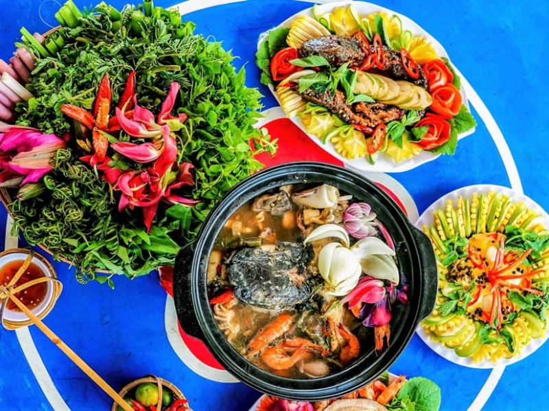 The sac buom fish sauce characterizes the U Minh fermented fish hot pot (Source: Collected) The sac buom fish sauce characterizes the U Minh fermented fish hot pot (Source: Collected)