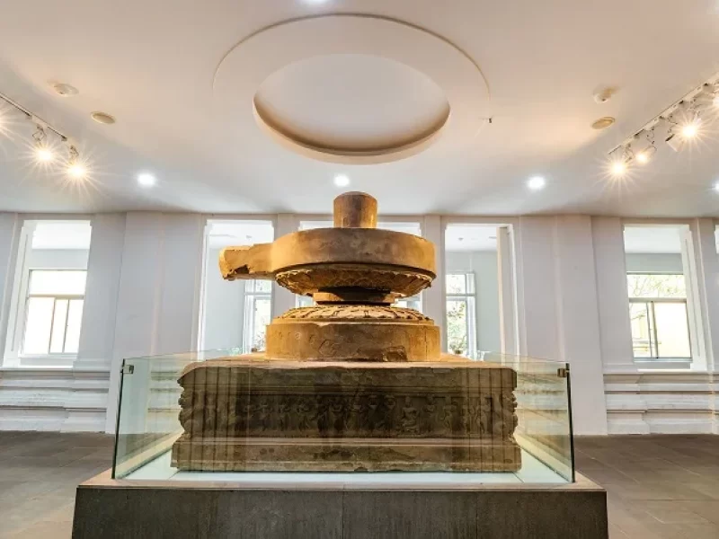 Museum of Cham Sculpture still retains the original architecture (Source: Collected)