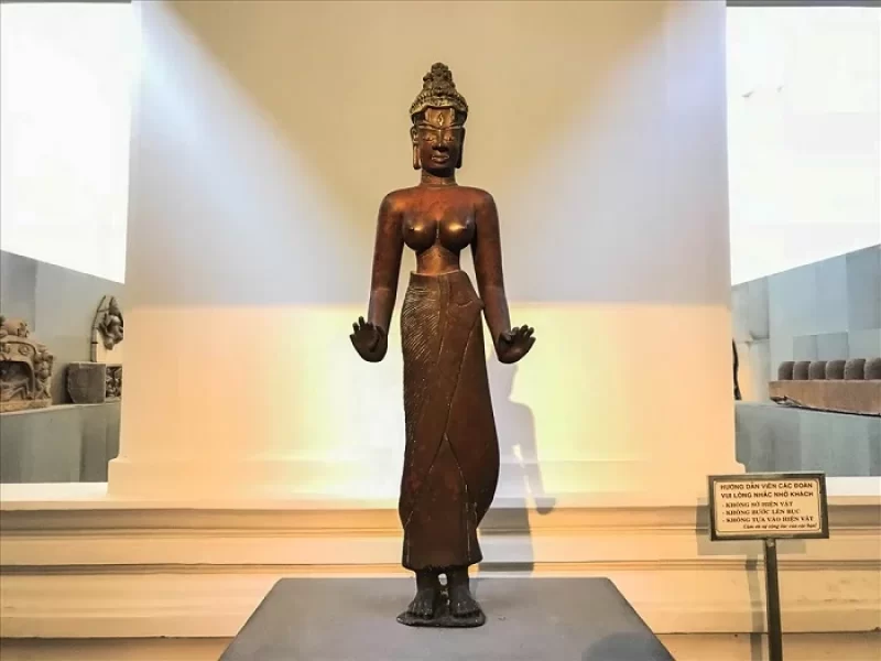 The architectural style is a harmonious mix of Western and ancient Cham designs (Source: Collected)