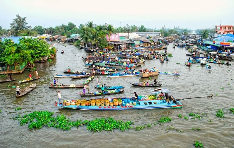 Top 5 Floating Markets in Vietnam’s Mekong Delta