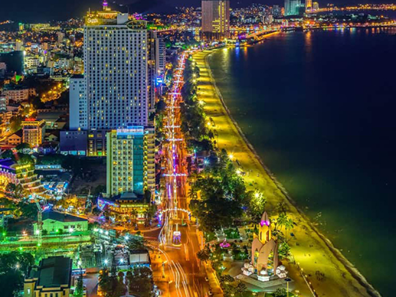 There is no shortage of what to do in Nha Trang Vietnam when night falls There is no shortage of what to do in Nha Trang Vietnam when night falls