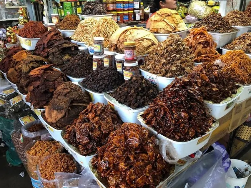 Dried seafood is a great souvenir to take home from Da Nang (Source: Collected)