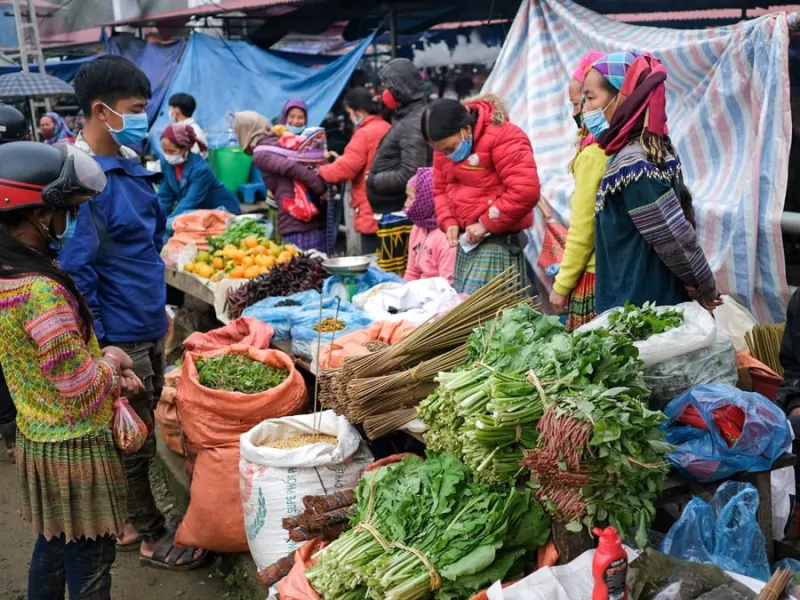 Browse fresh produce on your Bac Ha Market tour (Source: Collected) Browse fresh produce on your Bac Ha Market tour (Source: Collected)