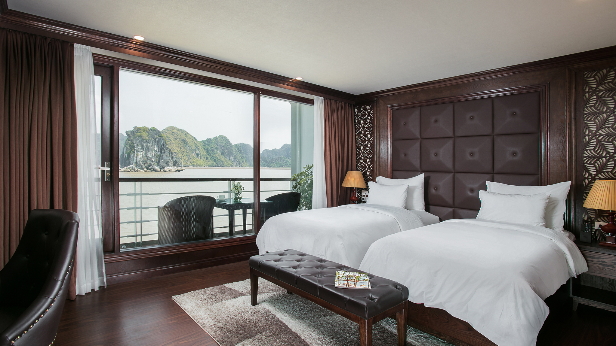 Elegance Suite Balcony | Vietnam Discovery Tours