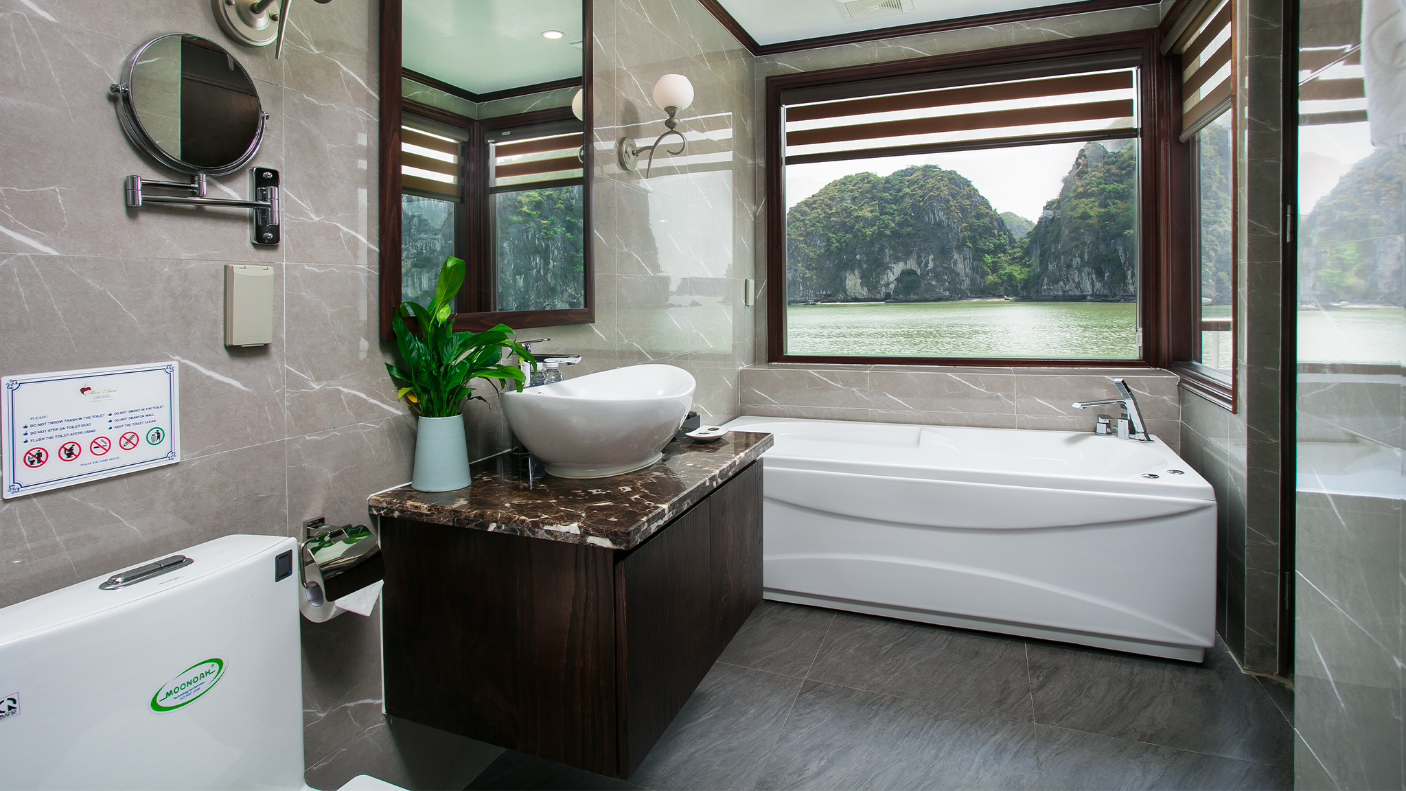 Elegance Suite Balcony | Vietnam Discovery Tours