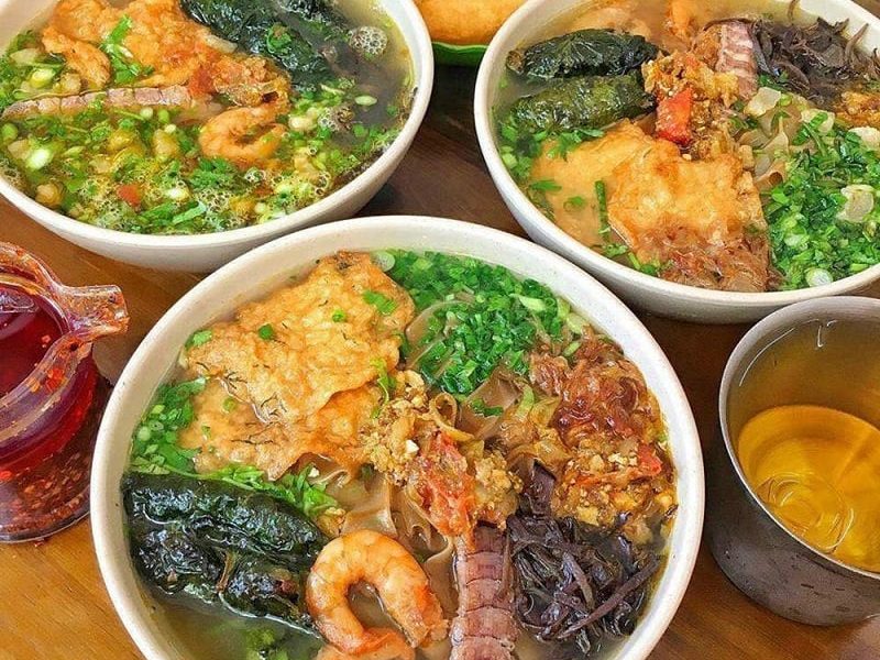There are many Hai Phong restaurants offering crab noodle soup (Source: Collected) There are many Hai Phong restaurants offering crab noodle soup (Source: Collected)