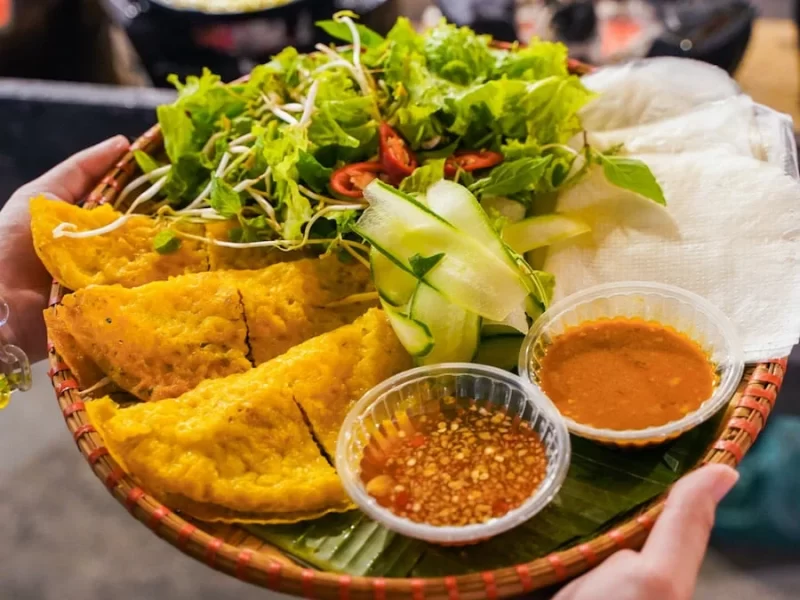 Hoi An pancake showcases the rich culinary traditions of Vietnamese cuisine (Source: Collected) Hoi An pancake showcases the rich culinary traditions of Vietnamese cuisine (Source: Collected)