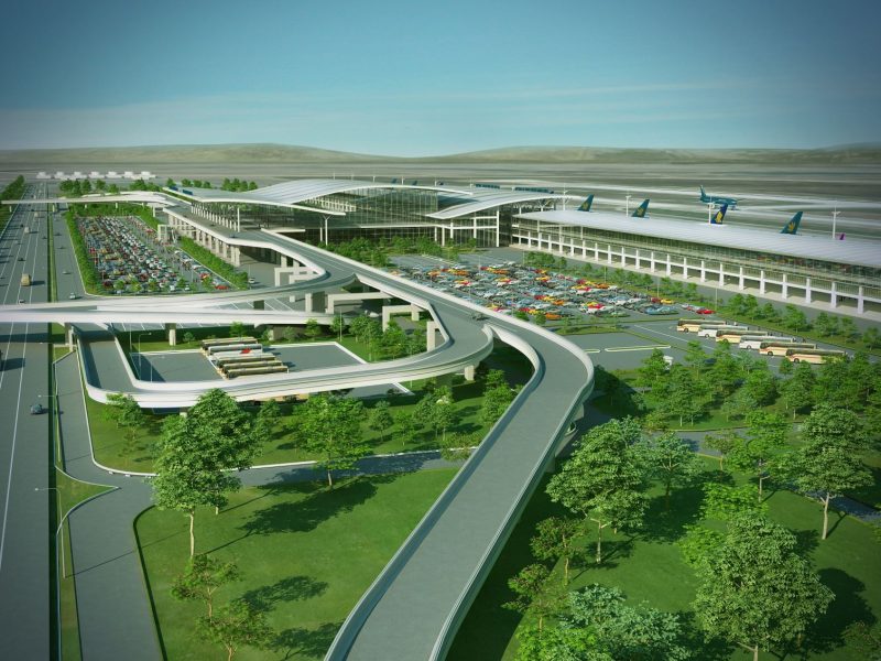 Terminal 1 and Terminal 2 of Noi Bai Airport (Source: Collected) Terminal 1 and Terminal 2 of Noi Bai Airport (Source: Collected)