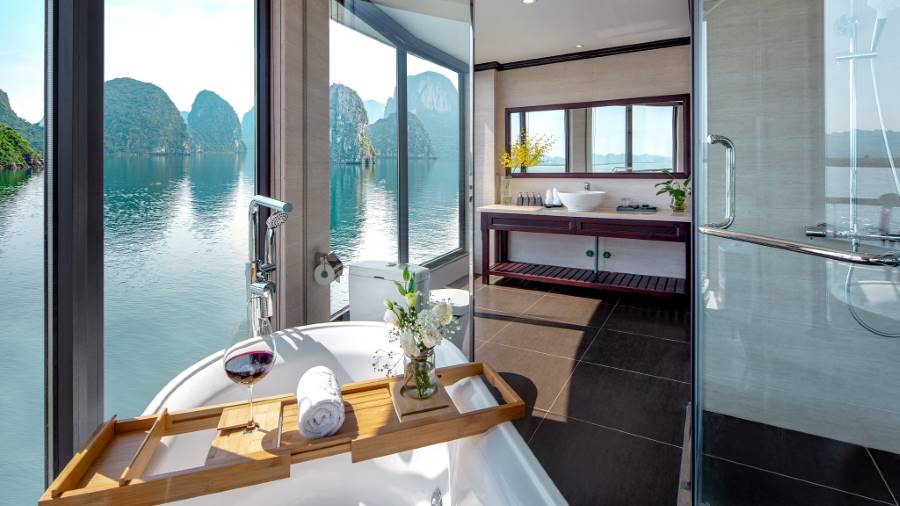 President Suite Terrace | Vietnam Discovery Tours