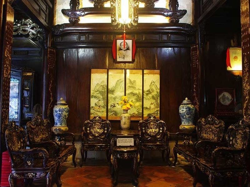 The first floor of Tan Ky Old House (Source: Tran Viet Anh)