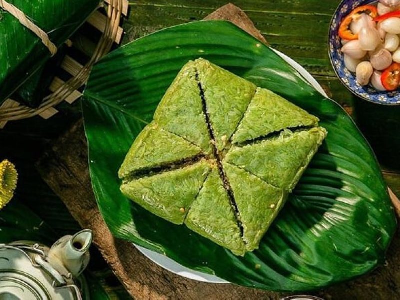 Chung Cake - an unmissable food during Tet Holiday (Source: Collected)