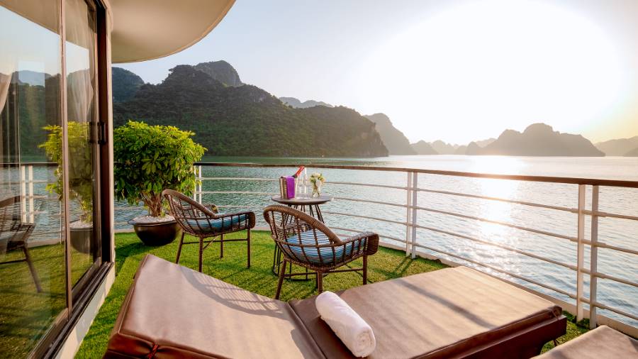 Mon Cheri Suite Terrace | Vietnam Discovery Tours