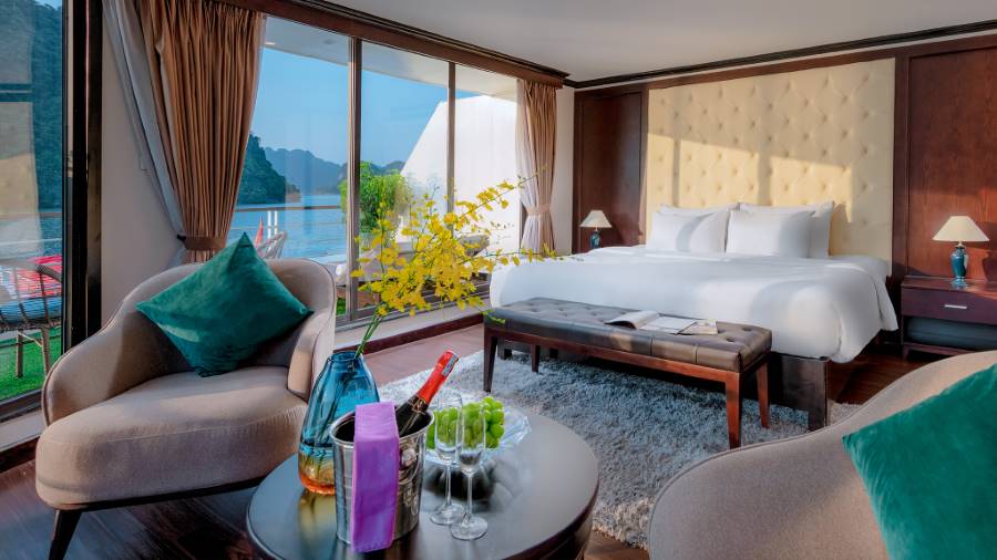 Mon Cheri Suite Terrace | Vietnam Discovery Tours