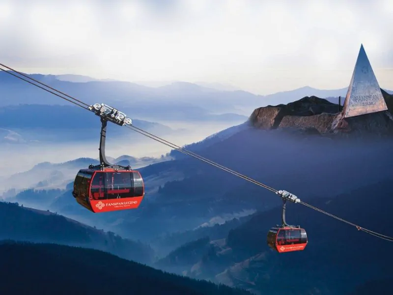 Reach Mount Fancipan Easily By Cable Car Reach Mount Fancipan Easily By Cable Car