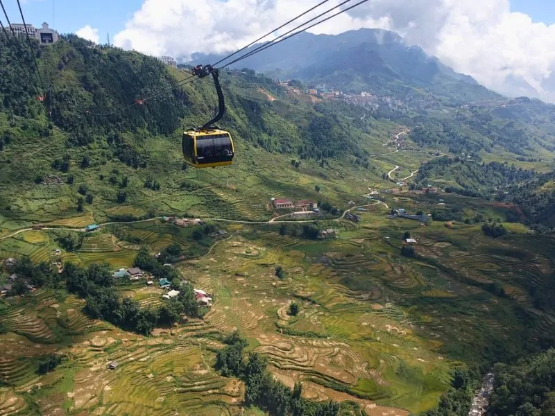 Fansipan Cable Car: Vietnam Discovery Travel Guide-Source: Collected Fansipan Cable Car: Vietnam Discovery Travel Guide-Source: Collected