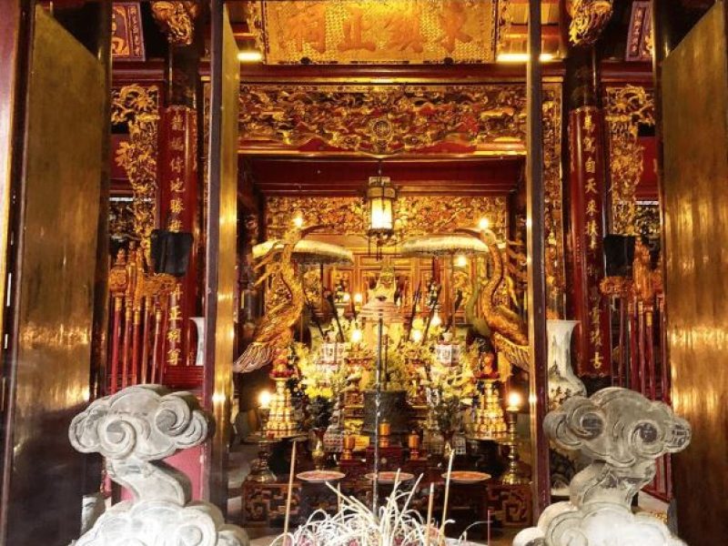 Bach Ma Temple's Architecture Bach Ma Temple's Architecture