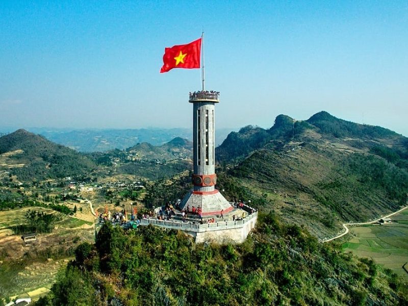 Lung Cu Flag Tower Lung Cu Flag Tower