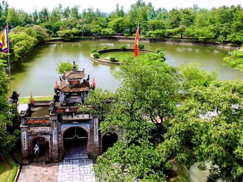 The ancient charm of Co Loa Citadel (Source: Collected) The ancient charm of Co Loa Citadel (Source: Collected)