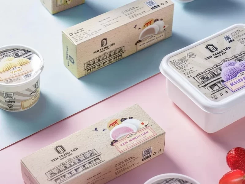 Trang Tien Ice Cream is a must-try in the capital city of Vietnam (Source: Collected) Trang Tien Ice Cream is a must-try in the capital city of Vietnam (Source: Collected)